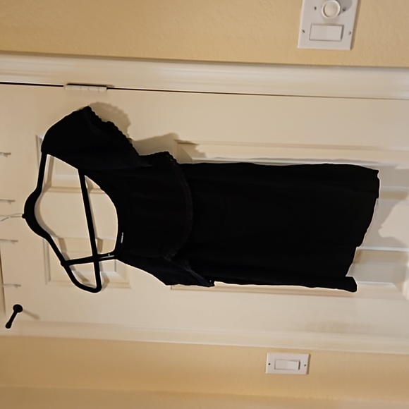 torrid Tops - Torrid Black Gauze Off the shoulder(one side) blouse Size 2